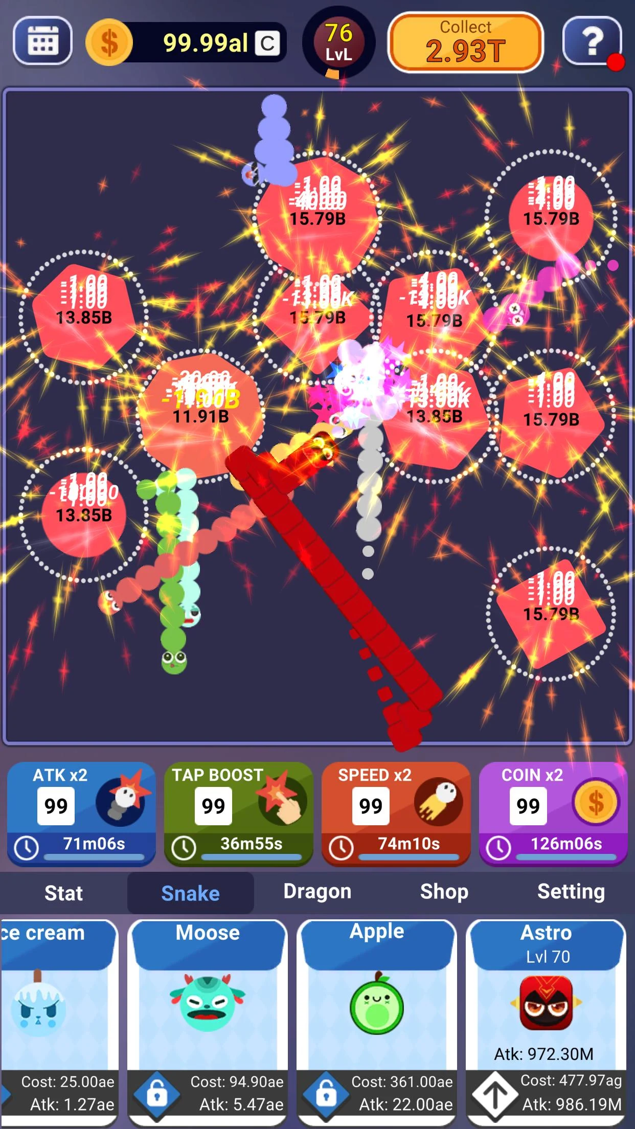 Idle Snakes - io games screenshot